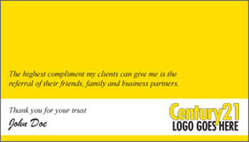 Century 21 Business Card Design 08